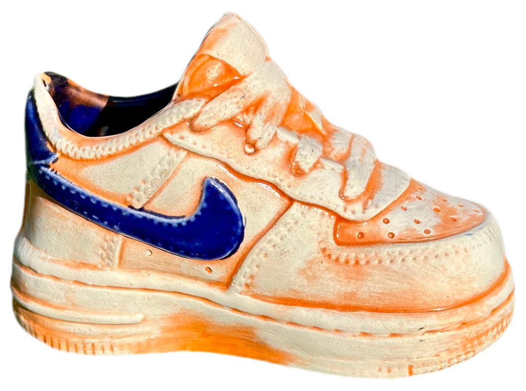 Baby AF1 Orange & Blue