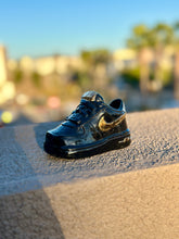 Load image into Gallery viewer, Baby AF1 Black &amp; Gold
