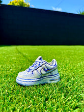 Load image into Gallery viewer, Baby AF1 Blue &amp; Gold Luster
